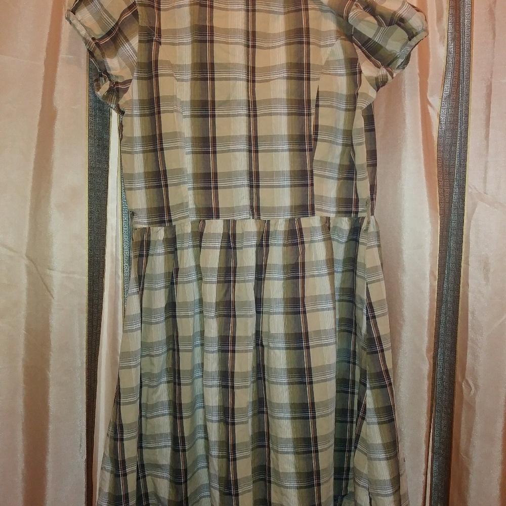 Button down casual dress